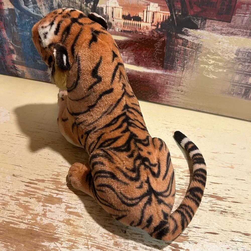 Bengal Tiger Plush Stuffed Animal Toy - Picture 4 of 9
